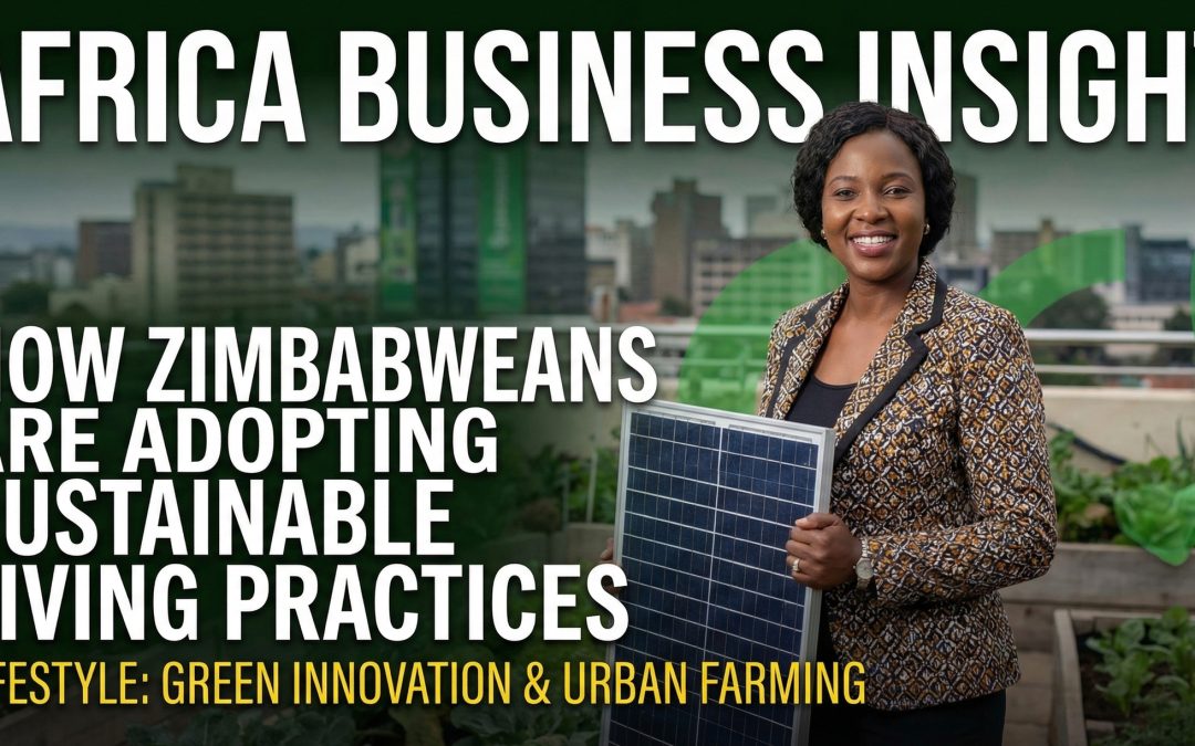 How Zimbabweans Are Adopting Sustainable Living Practices
